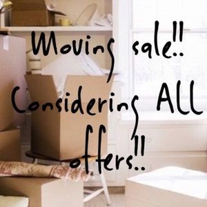 MOVING SALE